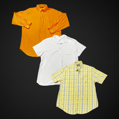 Lot de 20 Chemises Mix Marques (Chaps, Calvin Klein, Nautica ...) - 80% Grade A-1