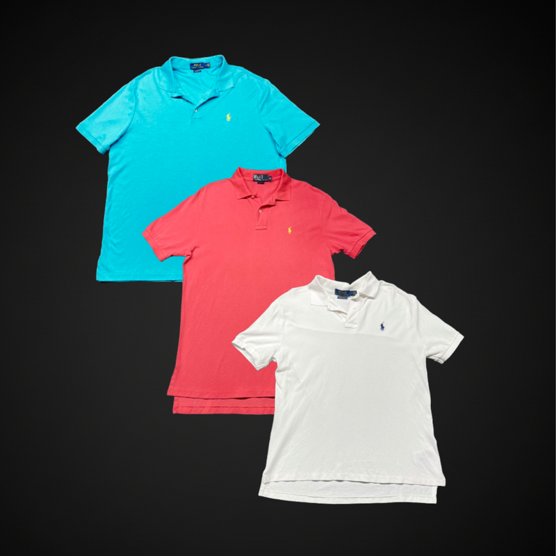 Lot de Polos Ralph Lauren (Exclusif) - 90% Grade A-1